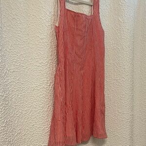 Abercrombie Kids Red Checkered Dress